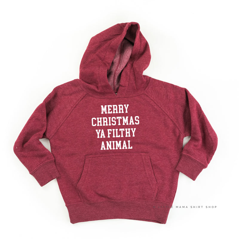 Merry Christmas Ya Filthy Animal - Child HOODIE