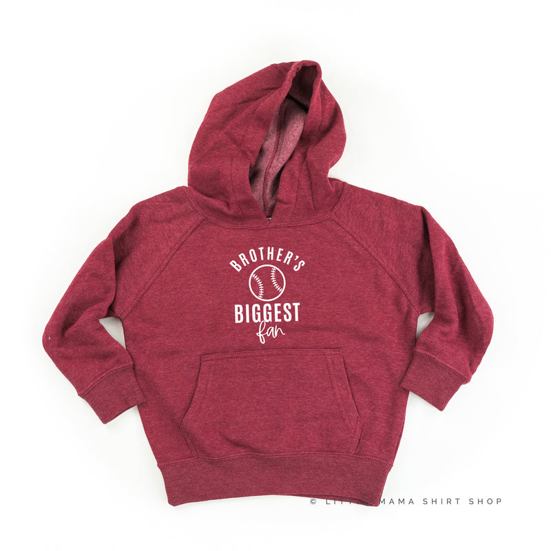 Brother's Biggest Fan - Baseball - CHILD HOODIE