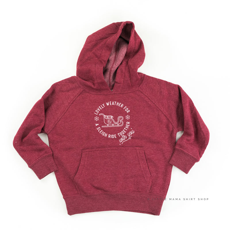 Lovely Weather for A Sleigh Ride Together With You - Child HOODIE