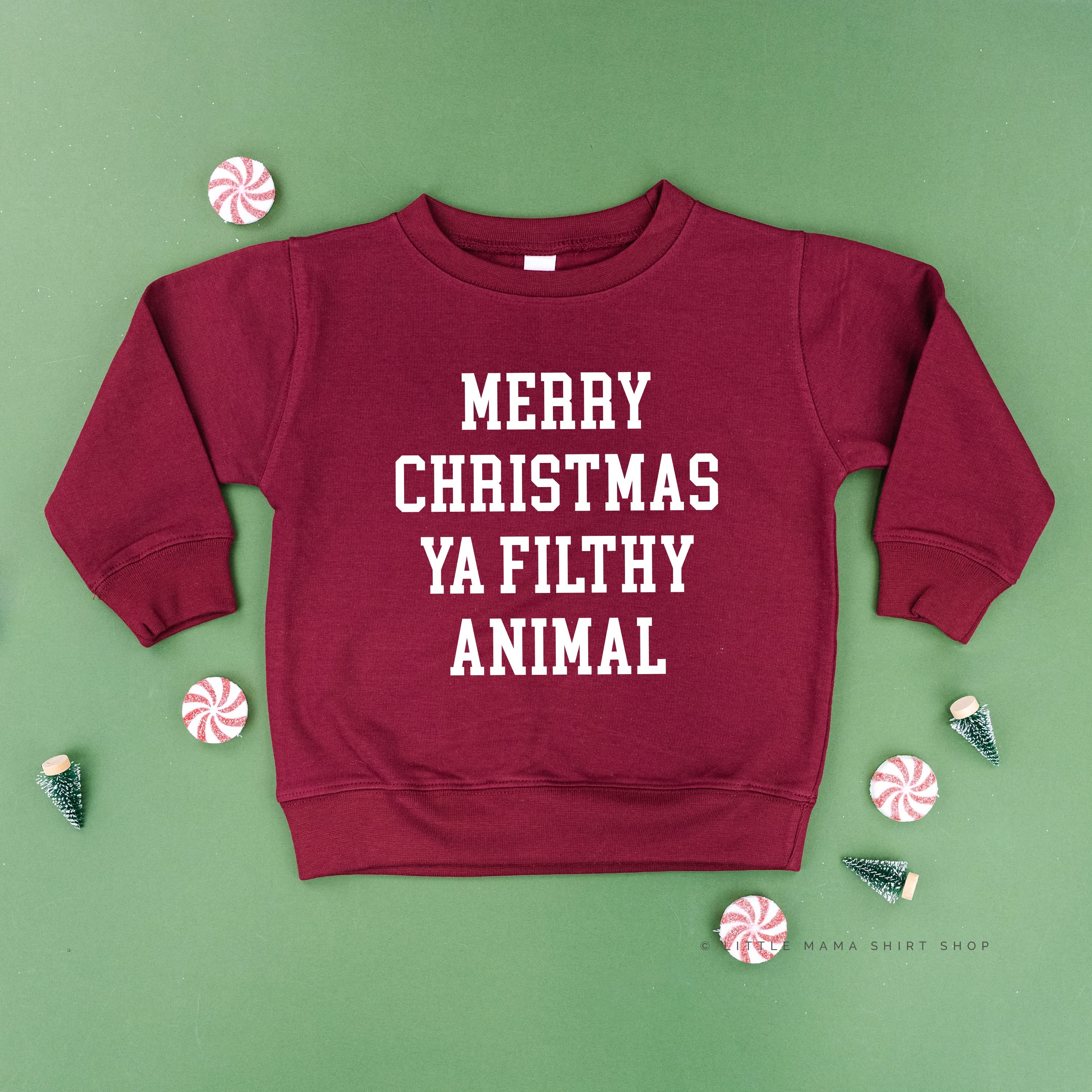 Merry Christmas Ya Filthy Animal - Child Sweater