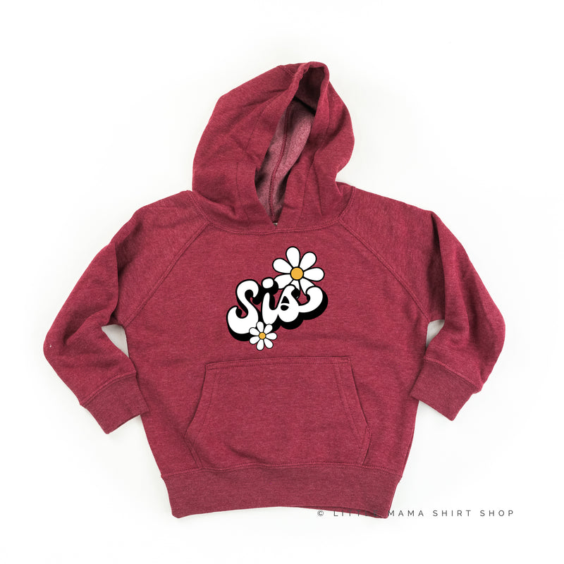 DAISY - SIS - w/ Full Daisy on Back - Child Hoodie