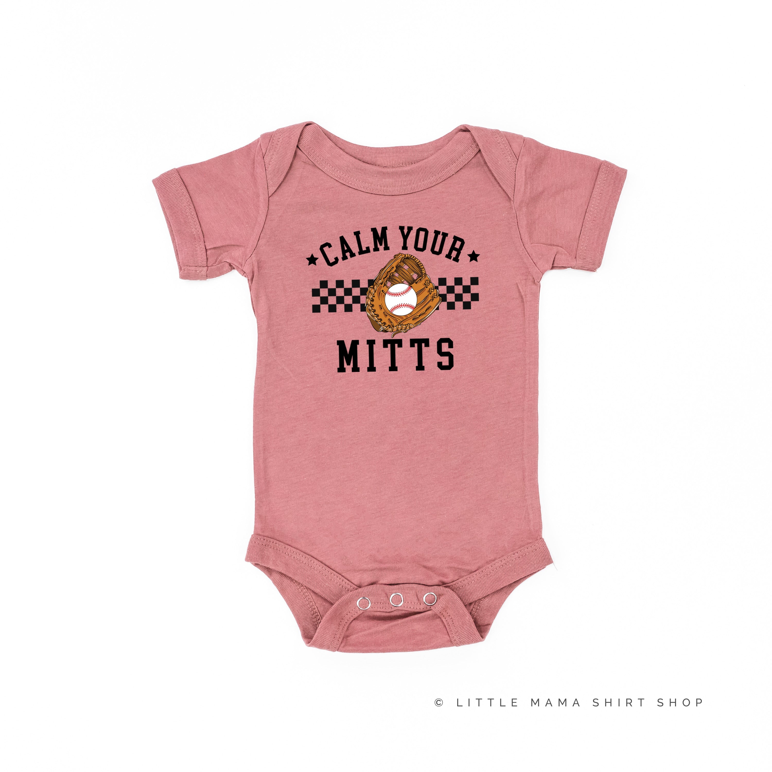 Calm Your Mitts - Short Sleeve Child Shirt Little Mama Shirt Shop
