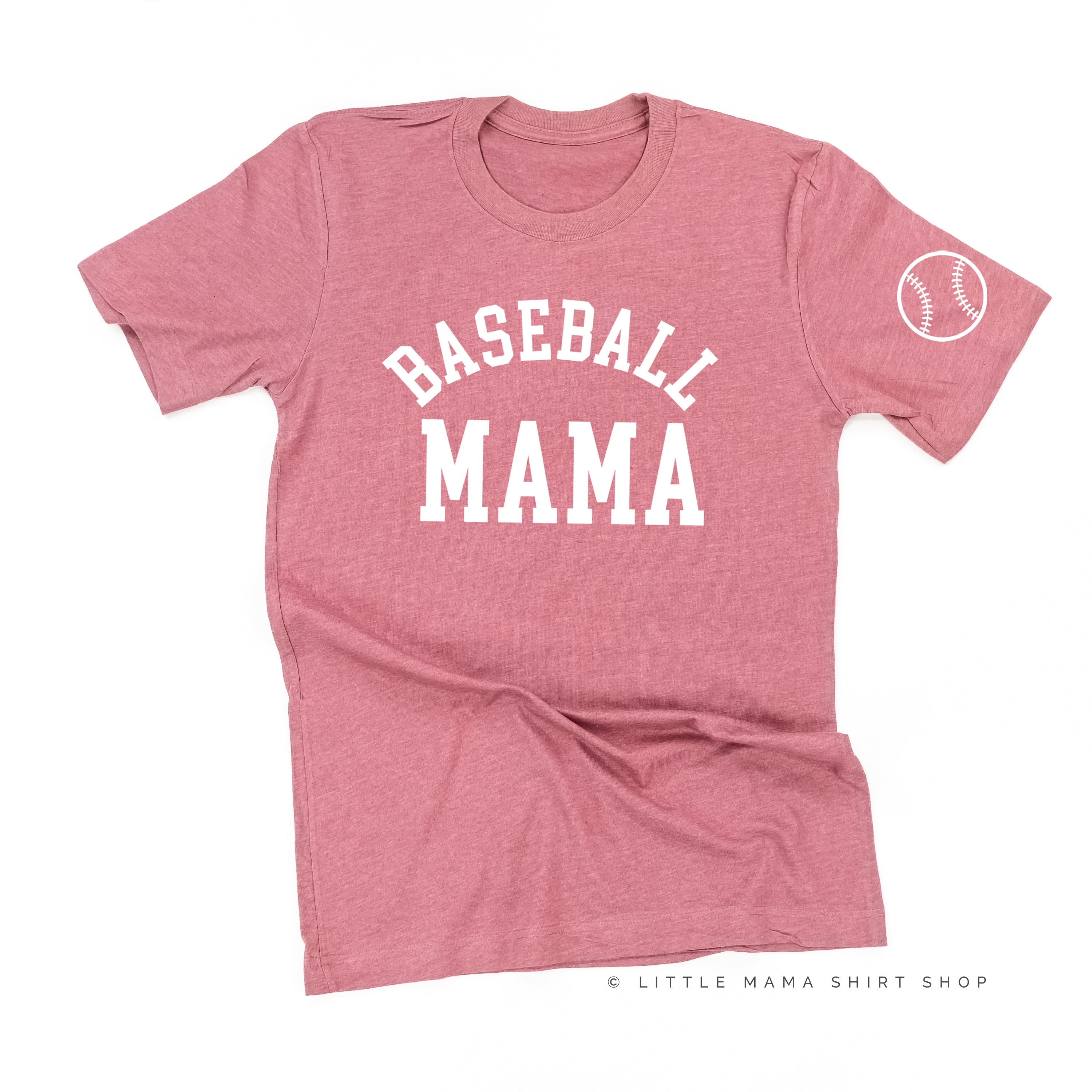Baseball Mama (sd) - Unisex Tee Little Mama Shirt Shop