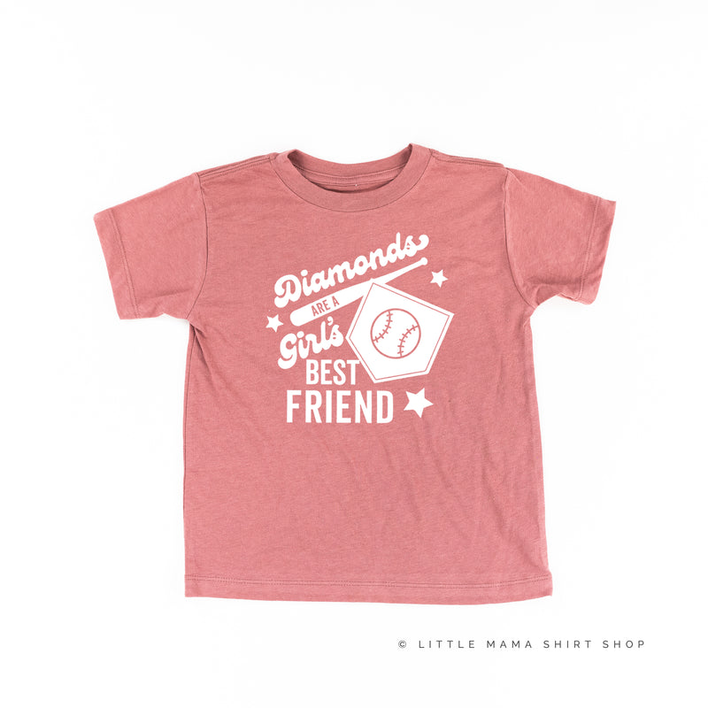 Diamonds are a Girls Best Friend - Short Sleeve Child Shirt