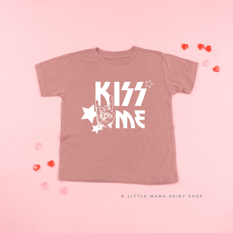 Kiss Me - Valentine Band Tee - Child Tee