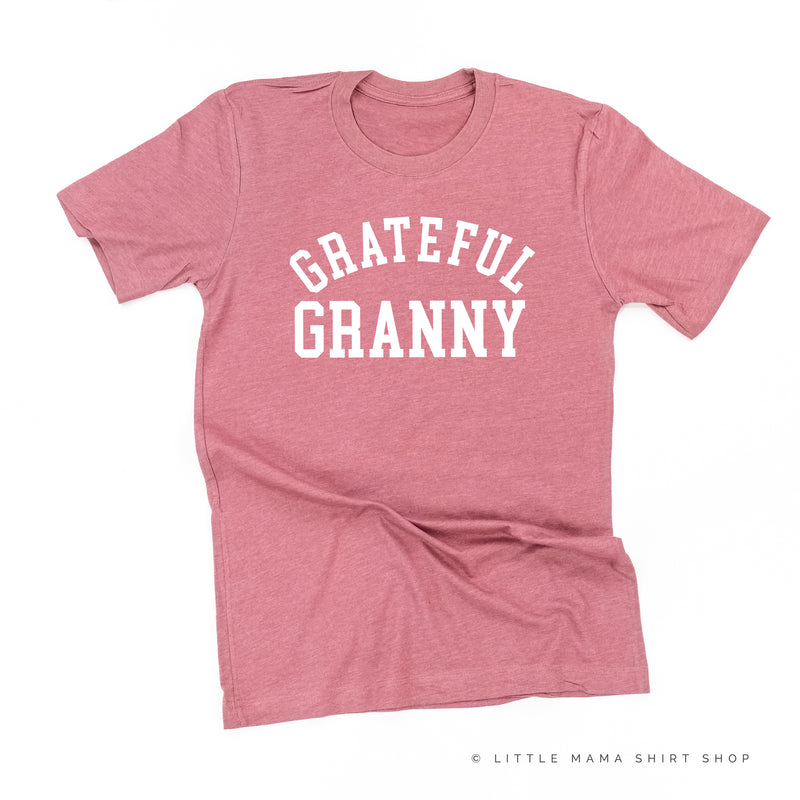 Grateful Granny - (Varsity) - Unisex Tee