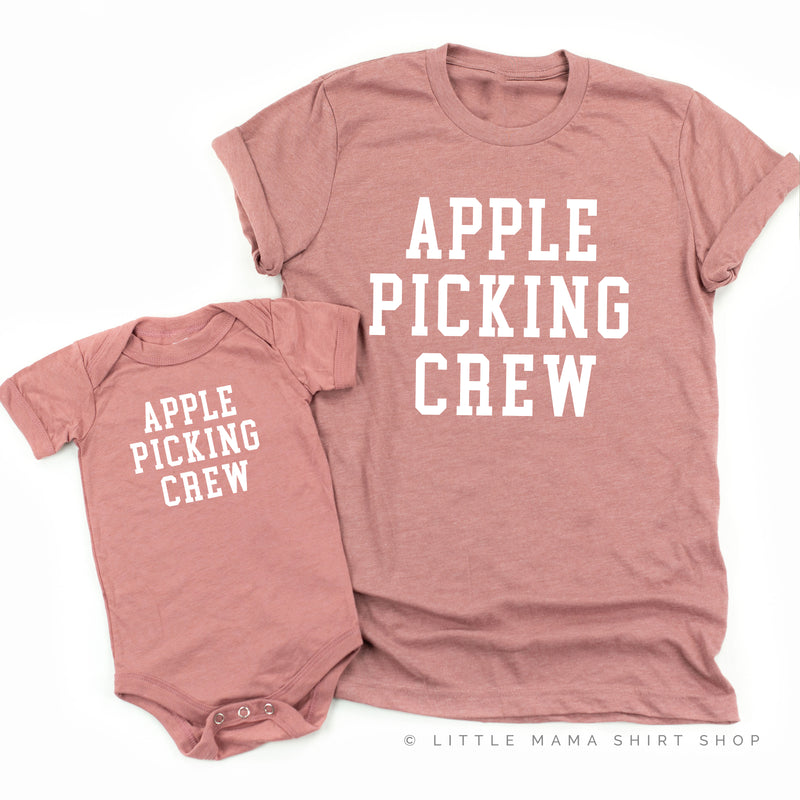 APPLE PICKING CREW - Set of 2 Shirts