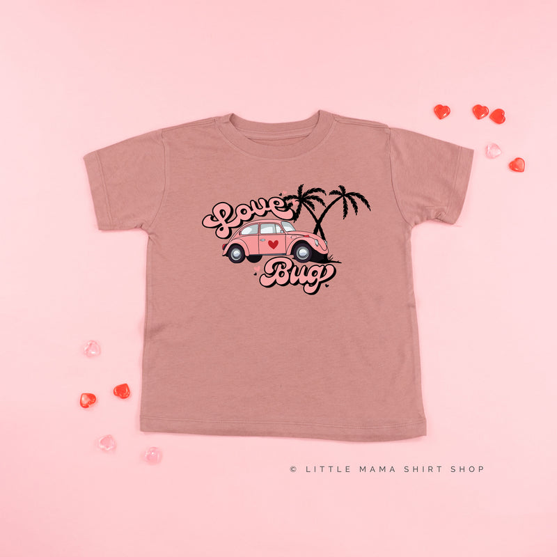 Love Bug - Pink Beetle Car - Child Tee