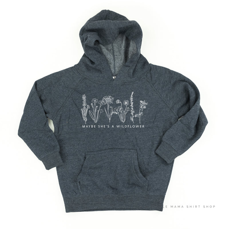 Maybe She's A Wildflower - Child Hoodie