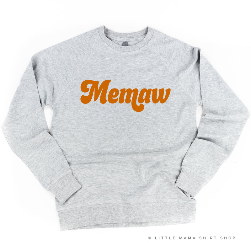 Memaw (Retro) - Lightweight Pullover Sweater