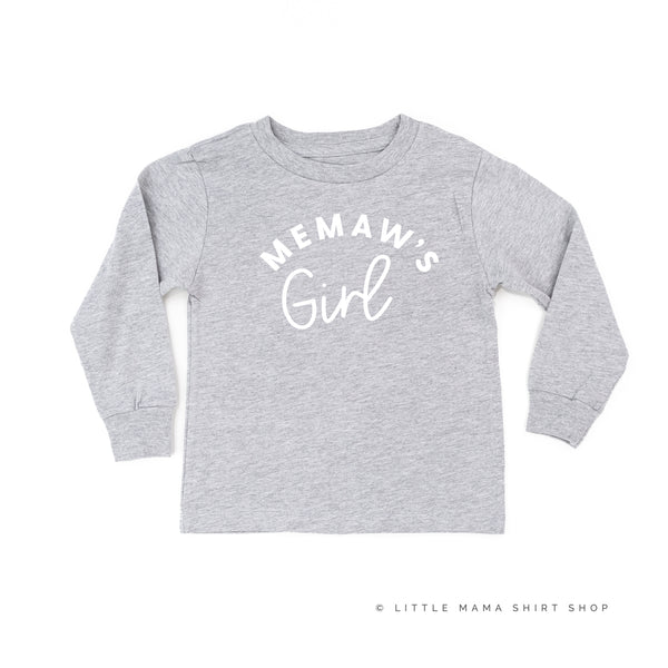Memaw's Girl - Long Sleeve Child Shirt