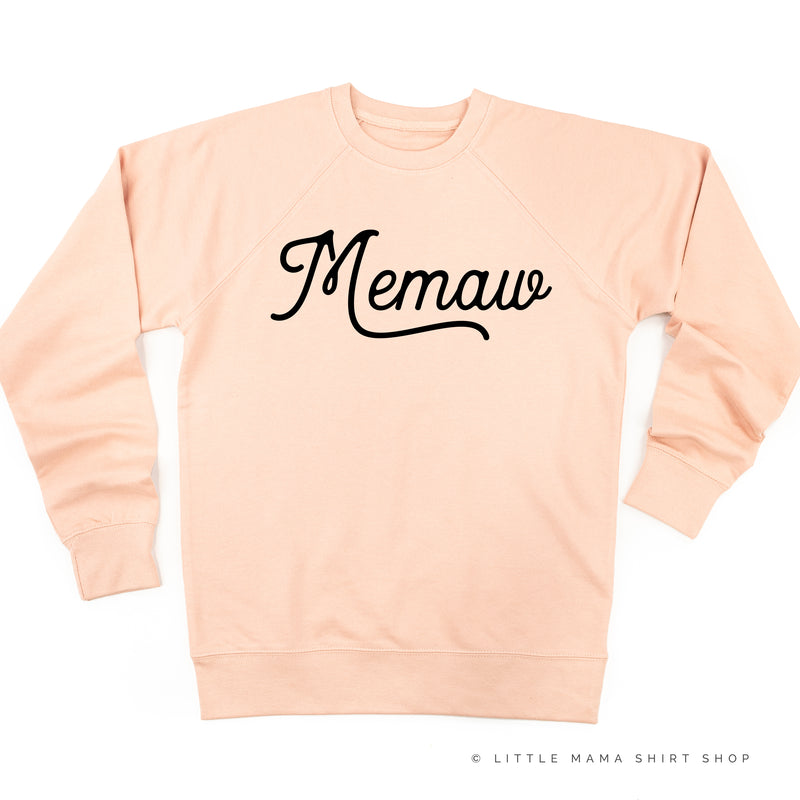 Memaw - (Script) - Lightweight Pullover Sweater