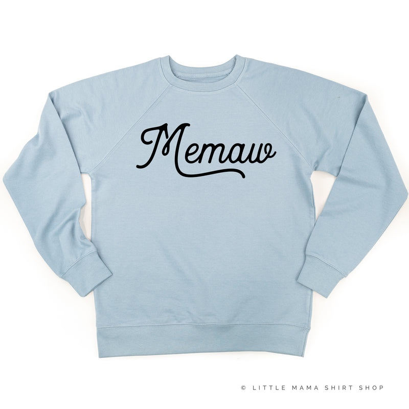 Memaw - (Script) - Lightweight Pullover Sweater