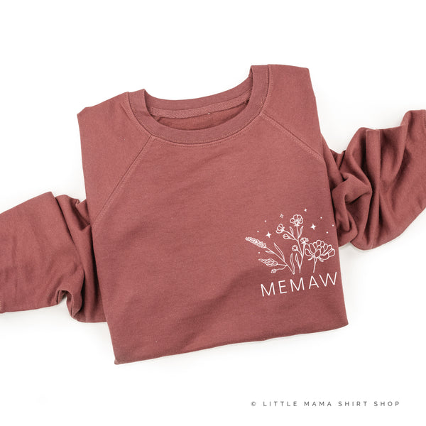 MEMAW - Bouquet - Pocket Size ﻿- Lightweight Pullover Sweater