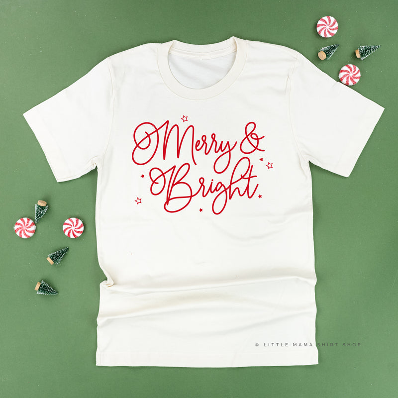 Merry And Bright - Unisex Tee