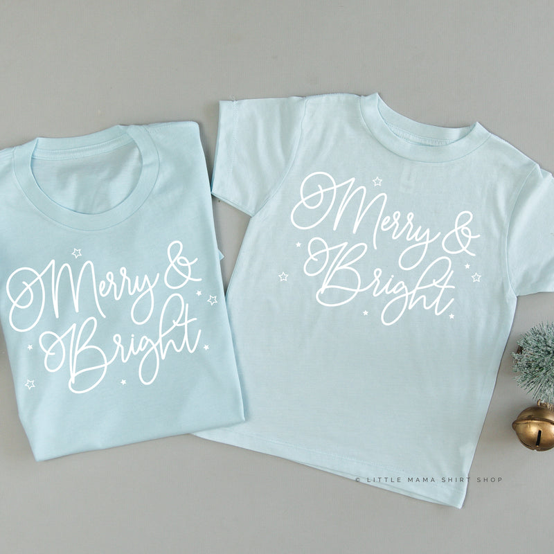 Merry And Bright - Set of 2 Unisex Tees