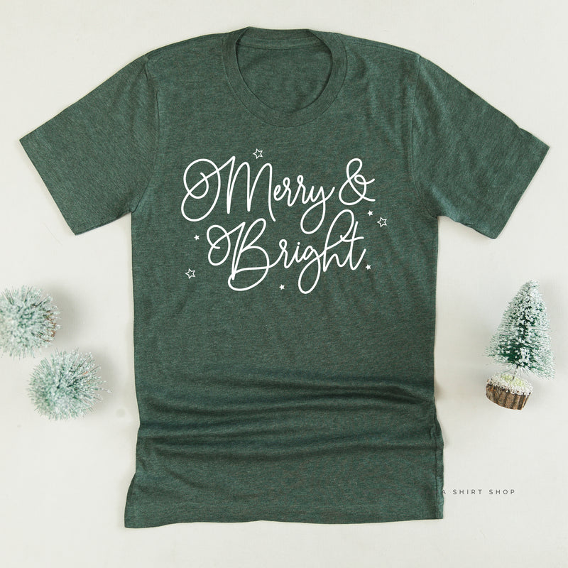 Merry And Bright - Unisex Tee