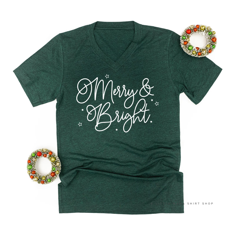 Merry And Bright - Unisex Tee