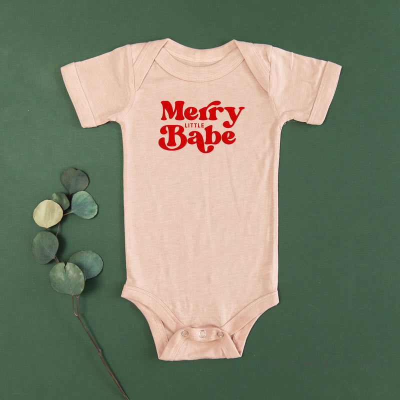 Merry Little Babe - Child Tee