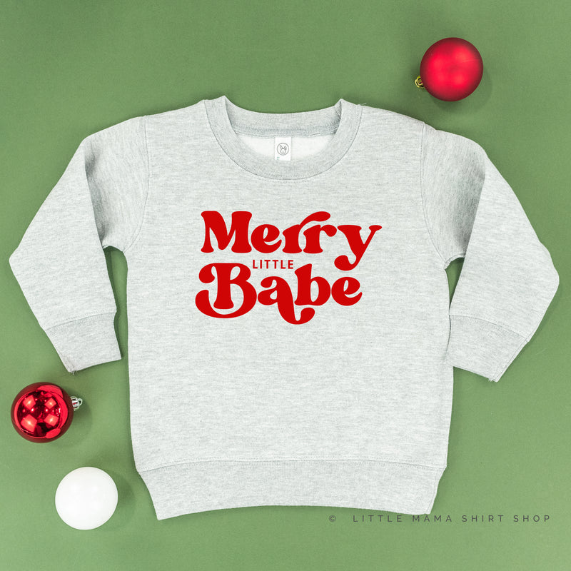 Merry Little Babe - Child Sweater