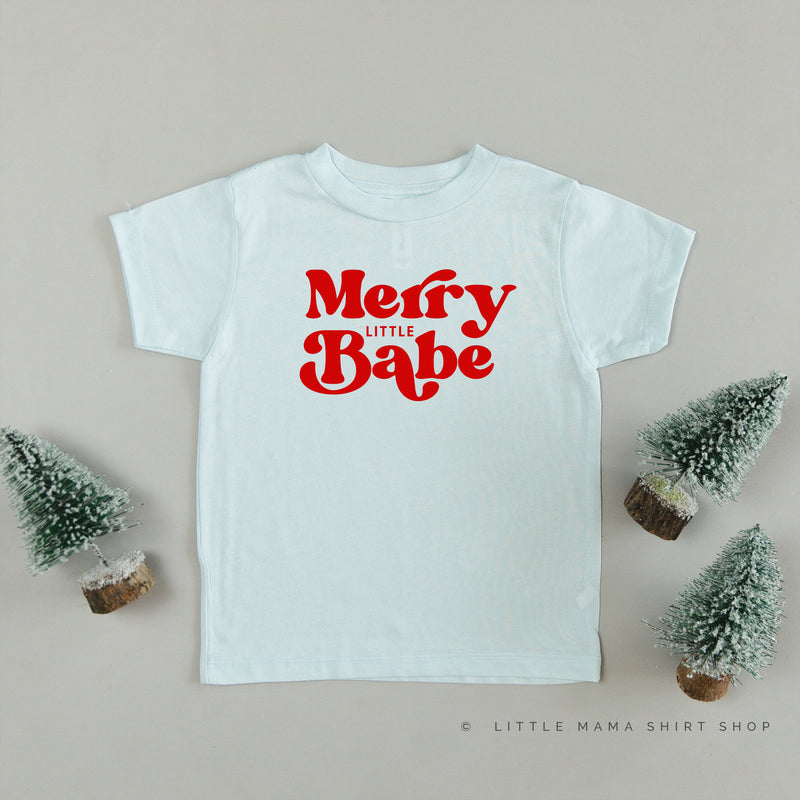 Merry Little Babe - Child Tee