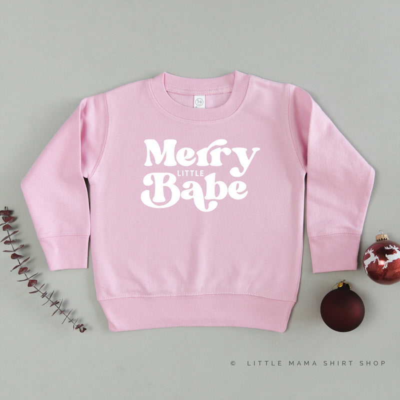 Merry Little Babe - Child Sweater