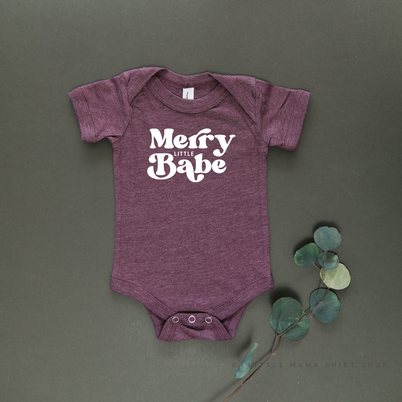 Merry Little Babe - Child Tee