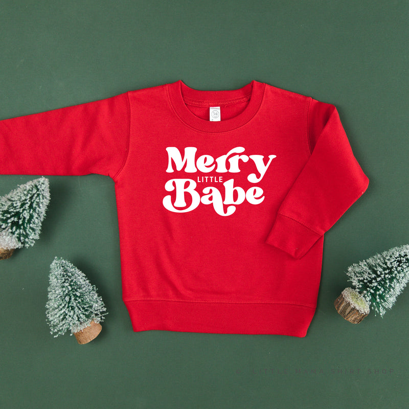 Merry Little Babe - Child Sweater