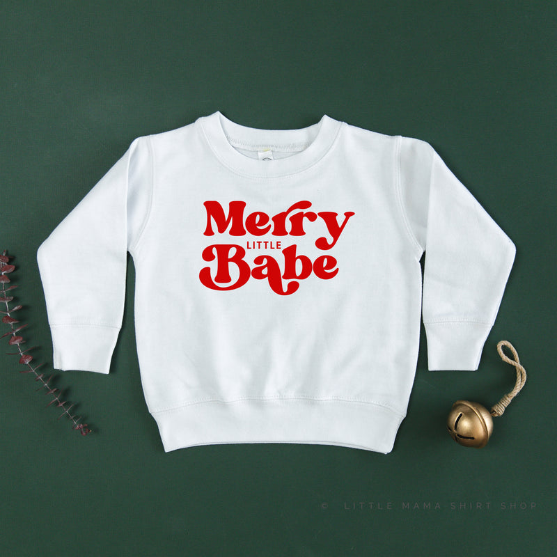 Merry Little Babe - Child Sweater