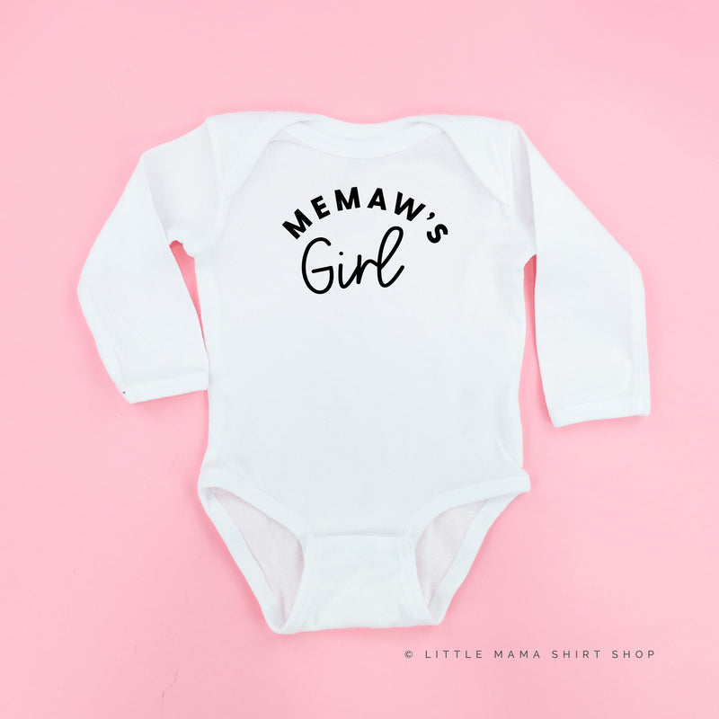 Memaw's Girl - Long Sleeve Child Shirt