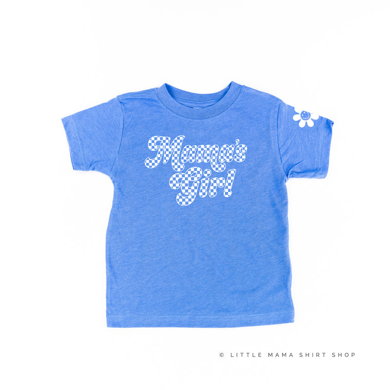 RETRO CHECKERS - MAMA'S GIRL - Short Sleeve Child Shirt