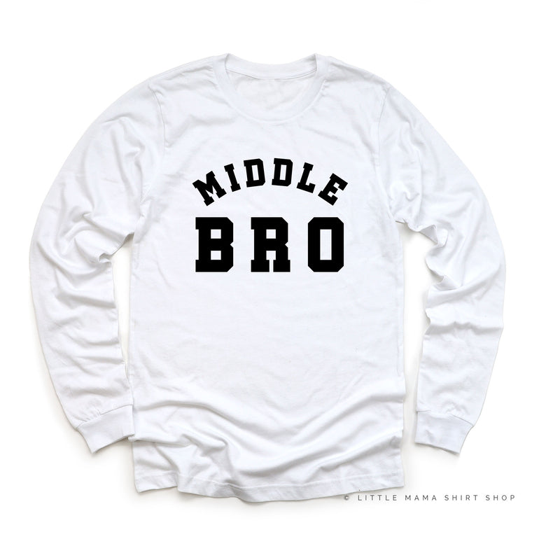 MIDDLE BRO - Varsity - Long Sleeve Child Shirt