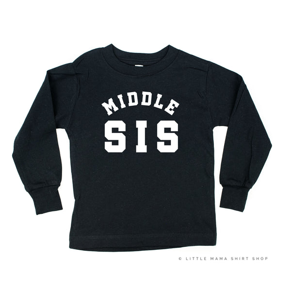 MIDDLE SIS - Varsity - Long Sleeve Child Shirt