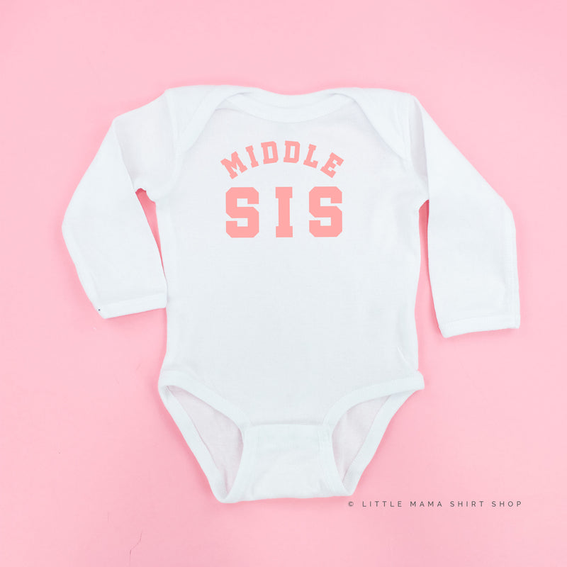 MIDDLE SIS - Varsity - Long Sleeve Child Shirt