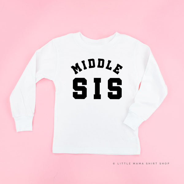 MIDDLE SIS - Varsity - Long Sleeve Child Shirt