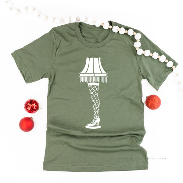 Leg Lamp - FRAGILE (f&b) - Unisex Tee