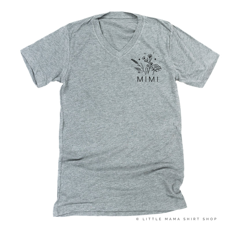 MIMI - Bouquet - Pocket Size ﻿- Unisex Tee