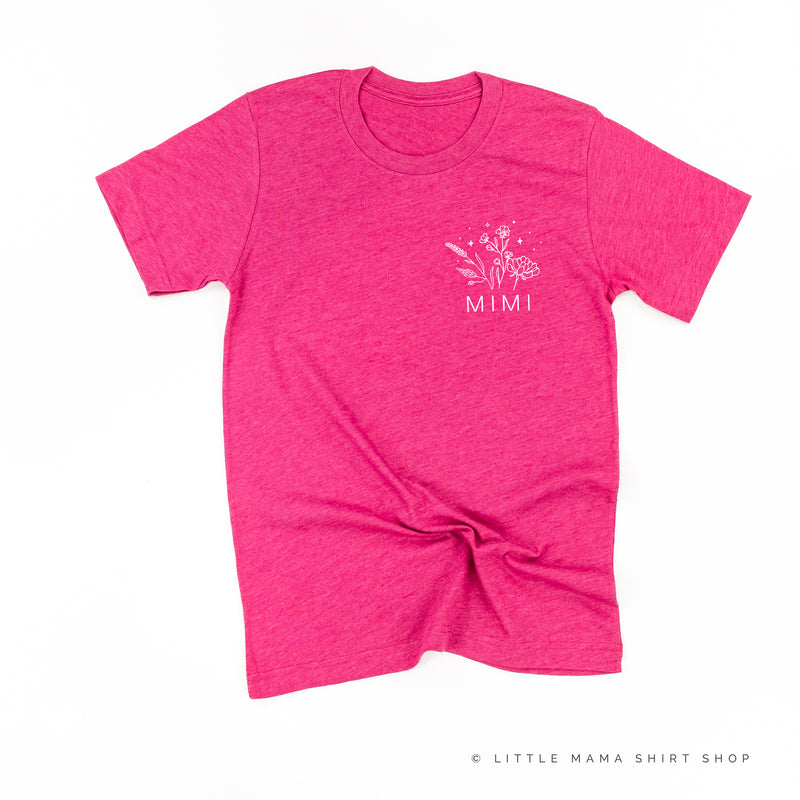 MIMI - Bouquet - Pocket Size ﻿- Unisex Tee