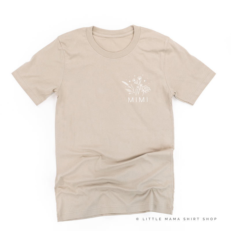 MIMI - Bouquet - Pocket Size ﻿- Unisex Tee