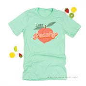 Just Peachy - Unisex Tee Little Mama Shirt Shop
