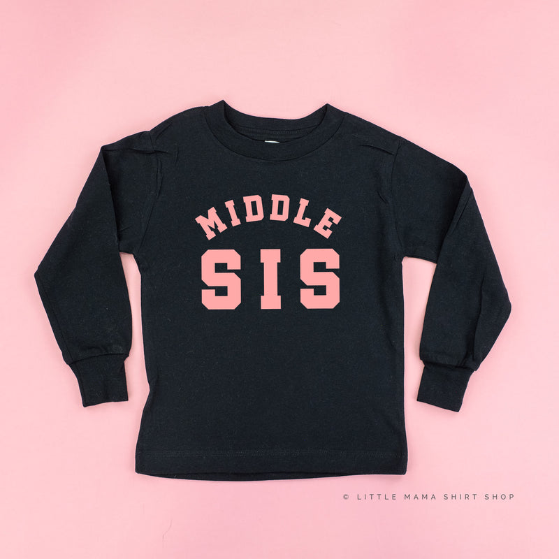 MIDDLE SIS - Varsity - Long Sleeve Child Shirt