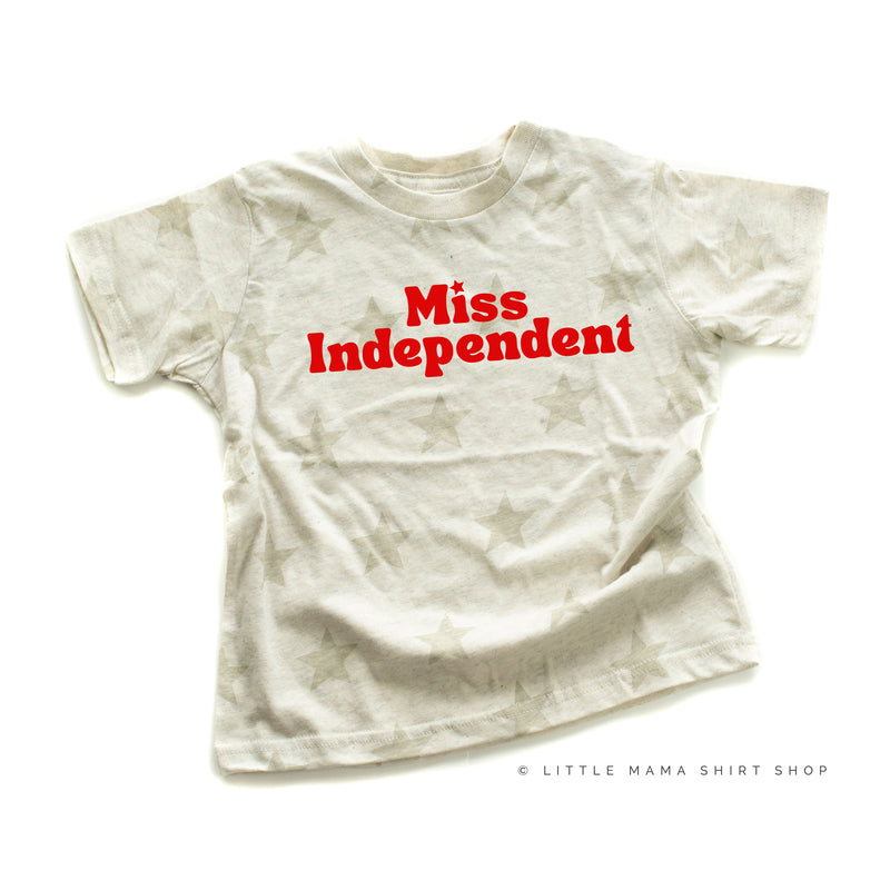 MISS INDEPENDENT - Short Sleeve STAR Child Shirt