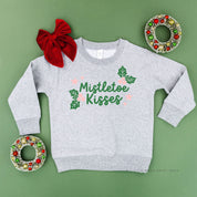 Mistletoe Kisses - Child Sweater Little Mama Shirt Shop