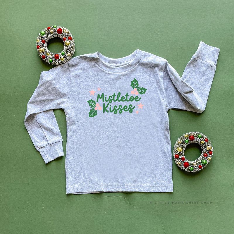 Mistletoe Kisses - Child LONG SLEEVE Tee