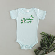 Mistletoe Kisses - Child Tee Little Mama Shirt Shop