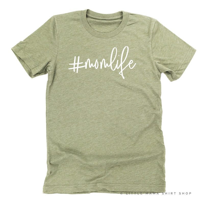 #MomLife - Unisex Tee – Little Mama Shirt Shop LLC