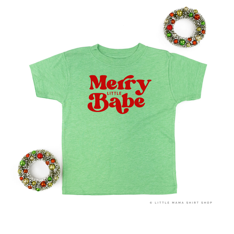 Merry Little Babe - Child Tee