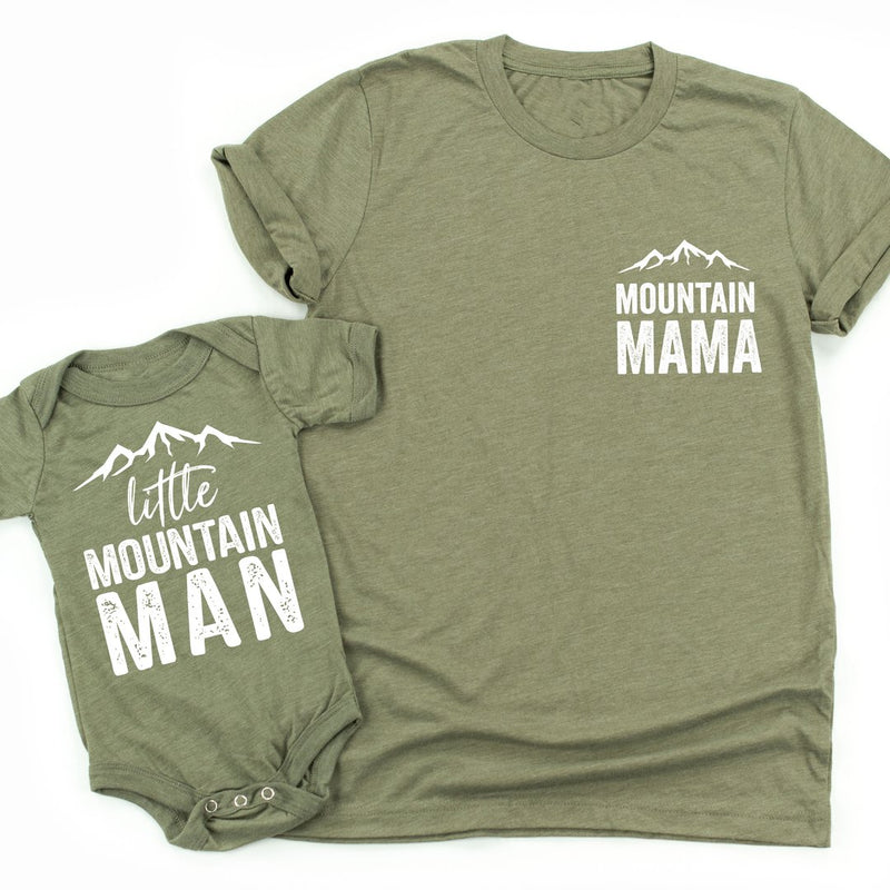 Mountain Mama & Little Mountain Man | Set of 2 Shirts