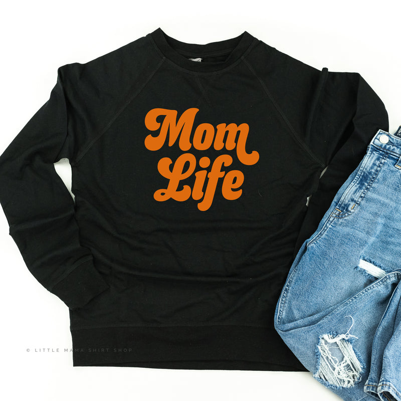 Mom Life (Retro) - Lightweight Pullover Sweater