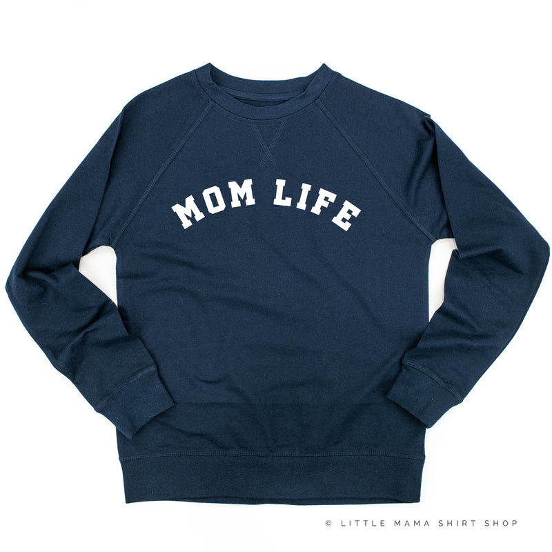 MOM LIFE - VARSITY - Lightweight Pullover Sweater